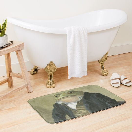 Colonel Toad / Sir Toad Bath Mat