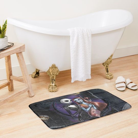 Nightmare Before Christmas Bath Mat