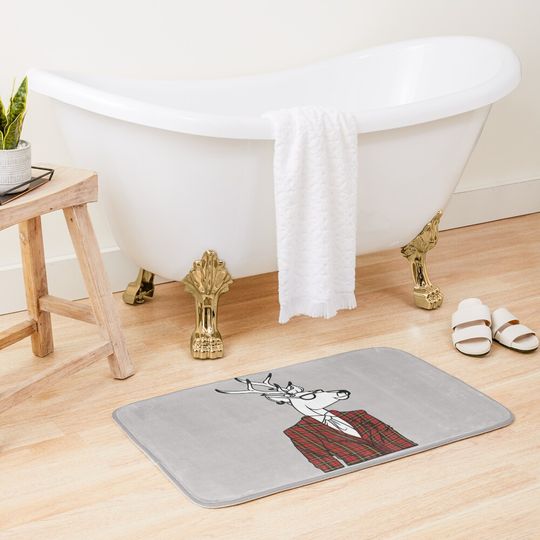 Scottish Deer Bath Mat