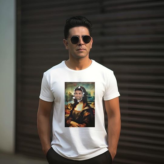 Iconic Akshay Kumar Phir Hera Pheri Graphic T-Shirt | Bollywood Fan | High-Quality | White, Black, Gray | All Sizes|Unisex Heavy Cotton Tee