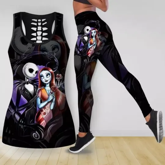 Hollow Tanktop or Legging for Fan /Jack&Sally-For Women