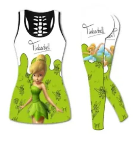 Hollow Tanktop or Legging for Fan /Tinkerbell Fairy-For Women