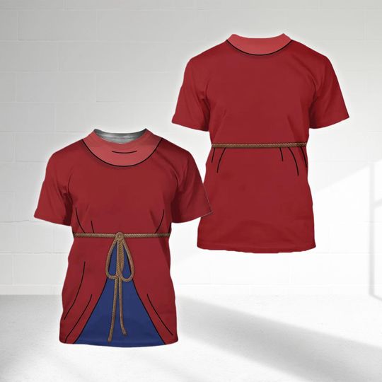 Mickey 3D Cosplay Costume Tee, Sorcerer Mickey Inspired 3D T-Shirt, Fantasia The Sorcerer Apprentice Costume Tee, Mickey All Over Print Tee