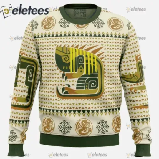 Monster Hunter Ugly Christmas Sweater UZJQ7SU2