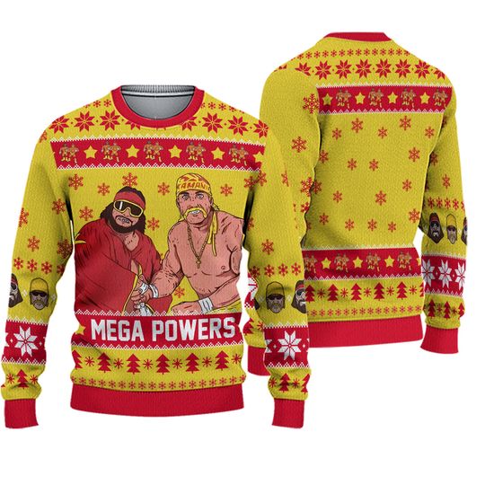 Discover Hogan Macho Man Mega Powers Ugly Christmas Sweater JB3KP9ZZ