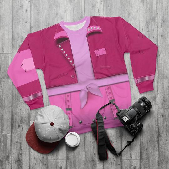 Z-O-M-B-I-E-S, Eliza Cheerleader Long Sleeve Shirt, Zombies The Re-Animated Series Character Costume, Halloween Adult Cosplay, Seabrook High