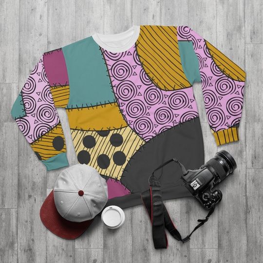 Nightmare Before Christmas Long Sleeve, Sally Long Sleeve Sweatshirt, Sally Ragdoll Costume, Disney World Sweatshirt, Disneyland Sweatshirt