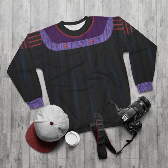 Judge Claude Frollo Long Sleeves Shirt, The Hunchback of ND Costume, Disney Villains Halloween Outfit, Disneyland Cosplay Sweatshirt