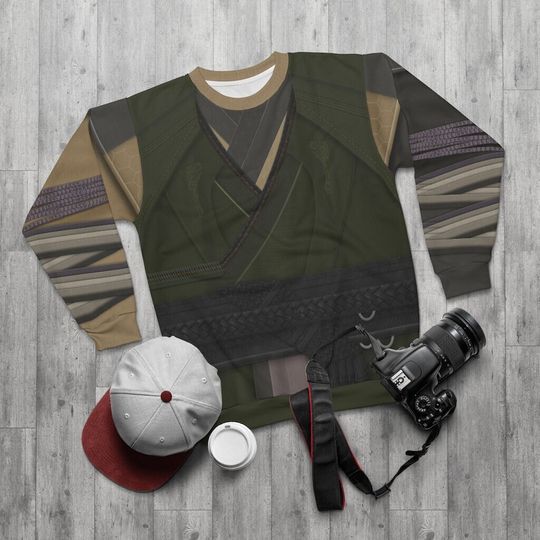 Karl Mordo Long Sleeves Shirt, Doctor Strange in the Multiverse of Madness, Marvel Sweatshirt Costume for Adults, Doctor Strange Cosplay