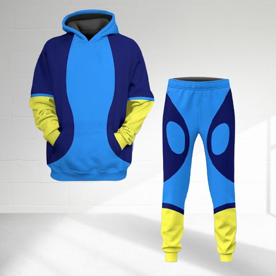 Finding Nemo 3D Cosplay Costume Shirt, Halloween Costume Hoodie, Dory Clothing Hoodie Sweatpants Set, Dory Finding Nemo 3D T-Shirt