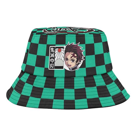 tanjiror Kamado Anime Bucket Hat