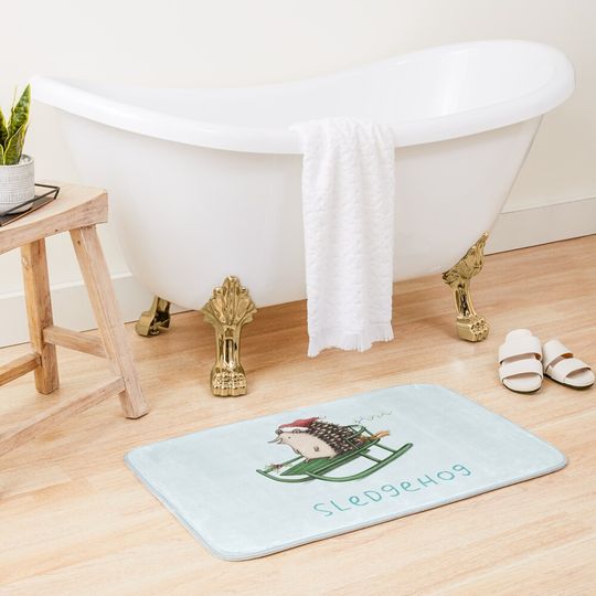 Sledgehog Bath Mat