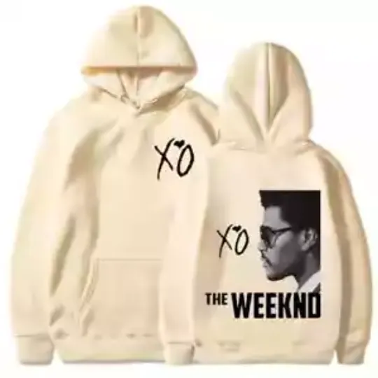 Weeknds XO Albums Print Hoodies Unisex Softstyle Vintage Hip Hop Clothing