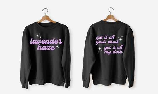 Swift Lavender Haze Concert Shirt Sweatshirt