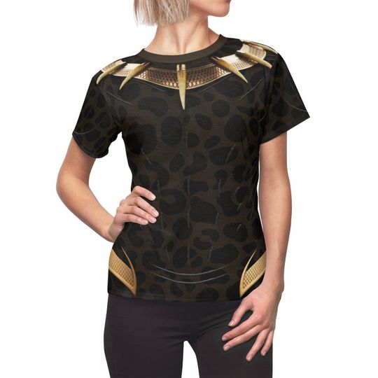 Black Panther Costume, Erik Killmonger Golden Jaguar Women Shirt, Erik Killmonger Costume, Wakanda Costume, Black Panther Cosplay, T'Challa