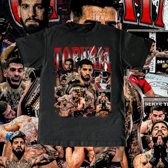 Ilia Topuria High Quality T Shirt - UFC Fan El Matador Vintage Design, Gift, Retro