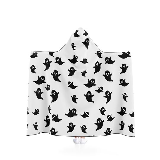 Halloween Ghost Hooded Blanket