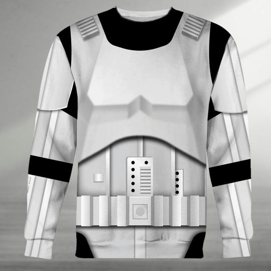 Stormtrooper Costume Sweatshirt, Stormtrooper Cosplay Shirt, Starwars Galaxy Edge's Halloween Costume Sweatshirt, Clone Troopers Shirt