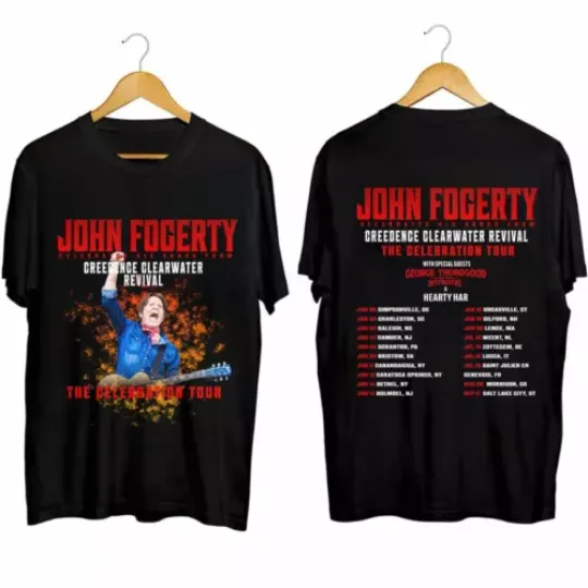 John Fogerty The Celebration Tour 2024 t-Shirt, John Fogerty Fan Shirt