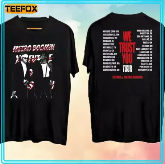 Future and Metro Boomin Tour 2024 Concert Unisex T-Shirt