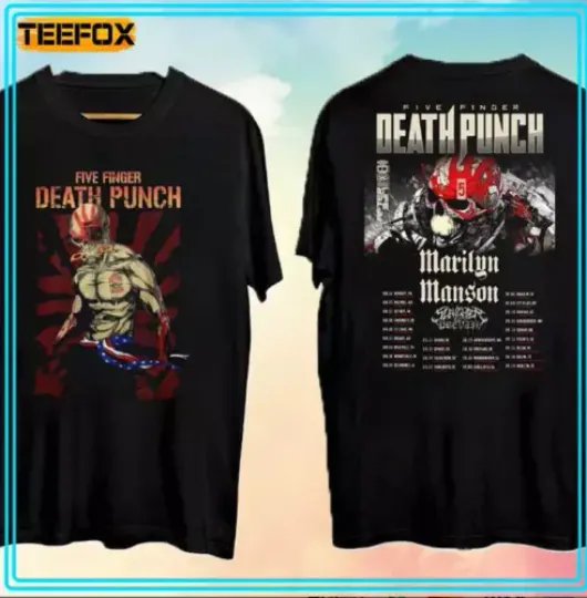 Five Finger Death Punch Tour 2024 Unisex T-Shirt