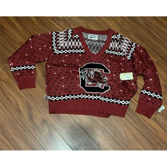 New with tags-South Carolina gamecocks ugly Christmas sweater