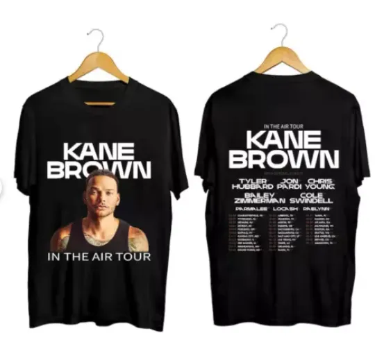 Kane Brown In The Air Tour 2024 Shirt, Kane Brown Fan Shirt, Kane Brown 2024 Concert