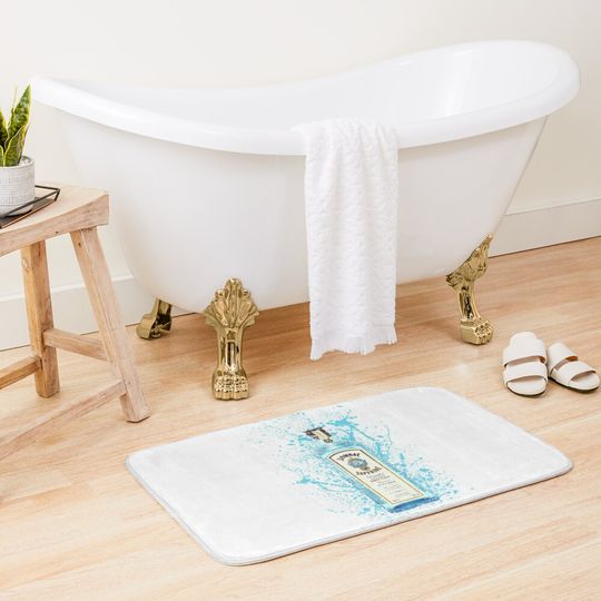 Bombay Sapphire Gin Bath Mat
