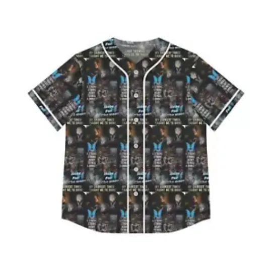 rod wave baseball jersey for women