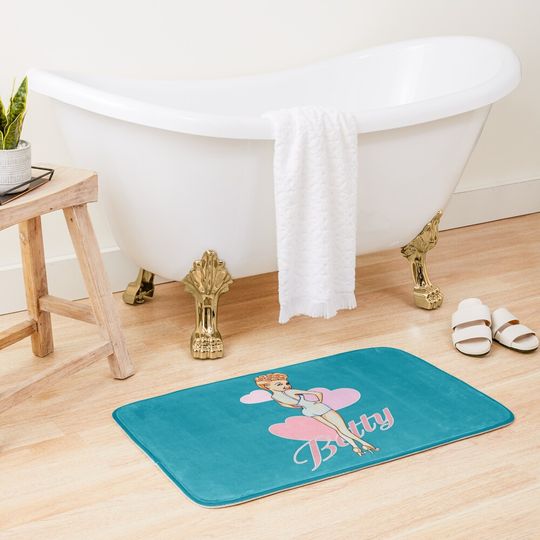 Betty Grable  Bath Mat