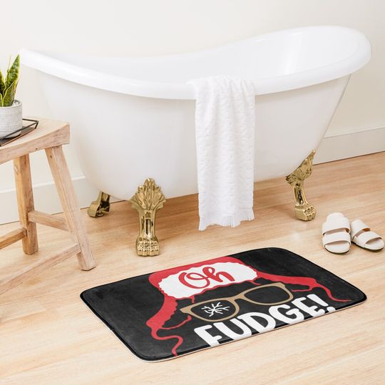Oh Fudge T-Shirt Bath Mat