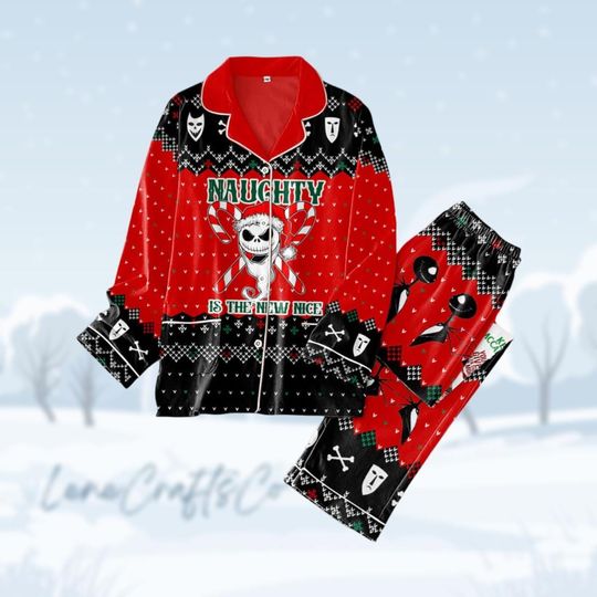 Nightmare Before Christmas Pajamas, Jack Santa Claus Pajamas Pants, Oogie Boogie Pajamas, Disney Skeleton Women Pajamas, Jack Pajamas