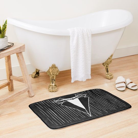 "Jack Skellinton" Suit Nightmare Before Christmas Halloween Pumpkin King Bath Mat