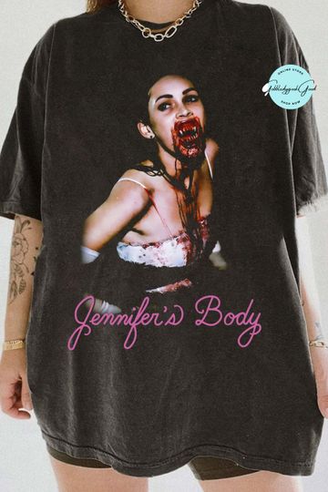 Vintage Jennifers Body Comfort Colors, Megan Fox Shirt, Horror Movie Tee, Film Retro Horror Comedy Unisex Tshirt, Trick Or Treat Merch