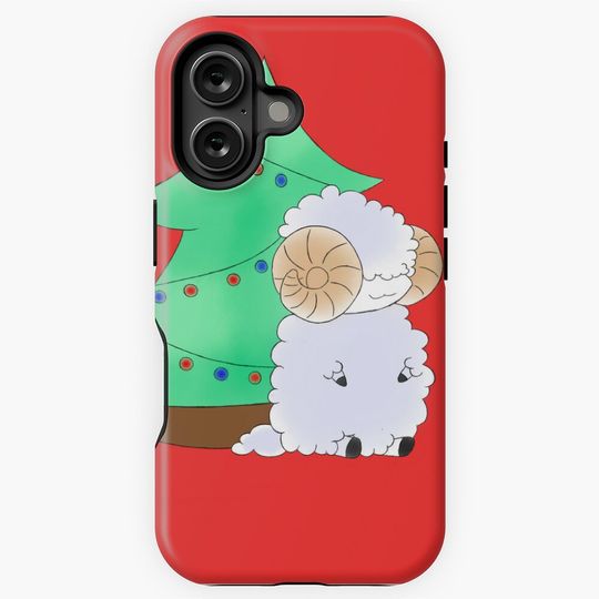 Chrismas Goat iPhone Case