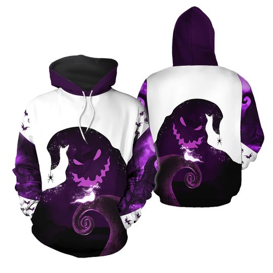 Oogie Boogie Hoodie Leggings, Oogie Boogie Shirt, Nightmare Before Christmas Hoodie, Husband Gift, Wife Gift