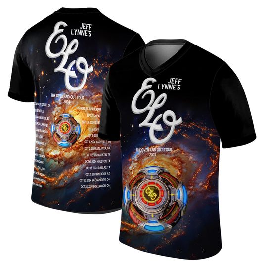 Jeff Lynnes ELO Over 3D Over Print T-shirt
