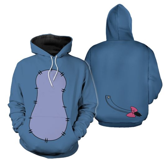 Winnie The Pooh Eeyore Costume Cosplay Hoodie Legging, Disney Eeyore Hoodie