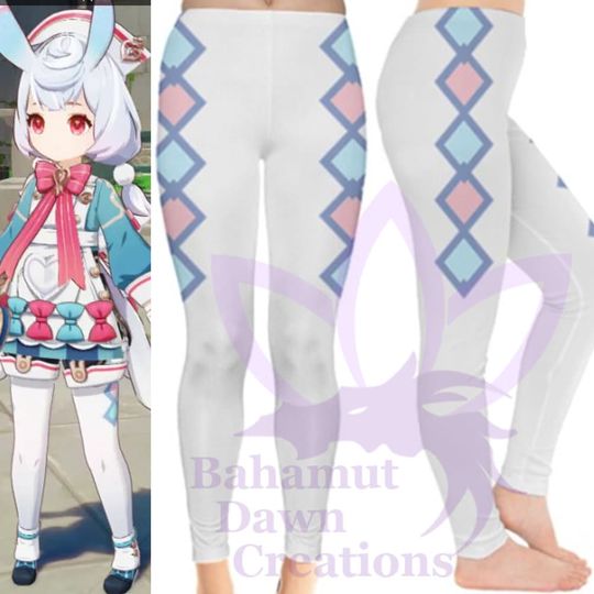 Sigewinne Leggings Genshin Impact Sigewinne cosplay Leggings | Anime Cosplay Shirt | Halloween costume