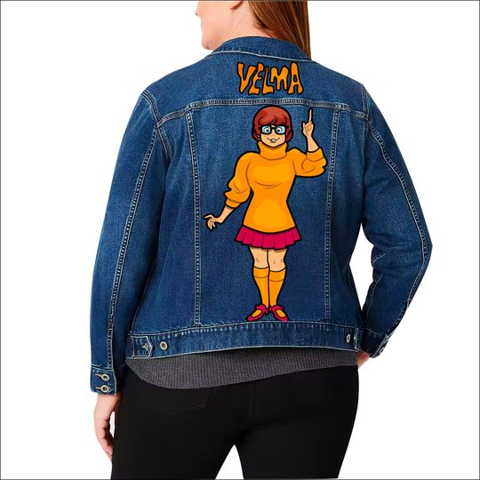 Velma Denim Jacket - Scooby Doo Design