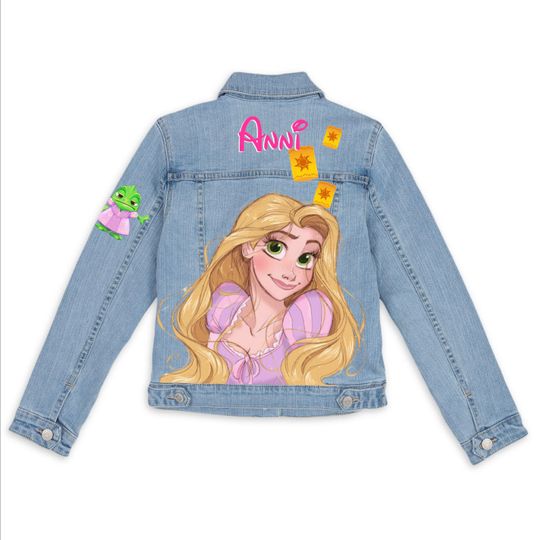 Custom Disney Princess Denim Jacket