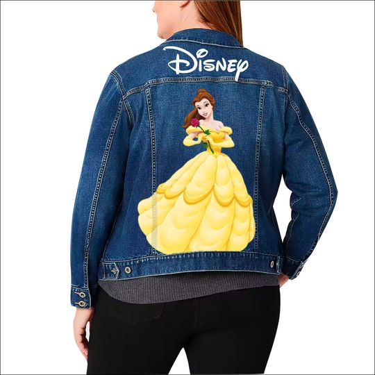 Belle from The Beauty and The Beast Denim Jacket
