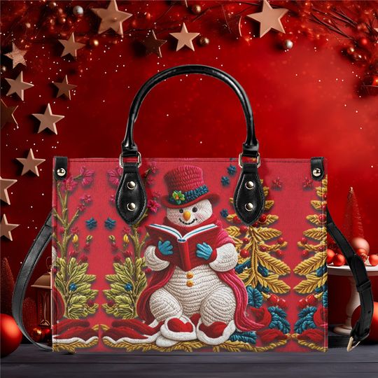 Christmas Holiday Luxury Women leather Handbag