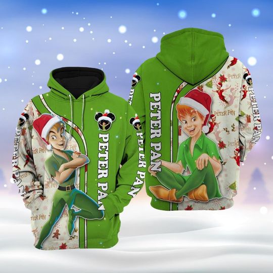 Peter Pan Christmas Party Shirt, Disney Peter Pan Sweatshirt, Peter Pan Neverland Shirt, Xmas Party Gift, Disney Trendy Hoodies