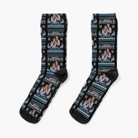 Step Brothers Ugly Christmas Sweater Socks