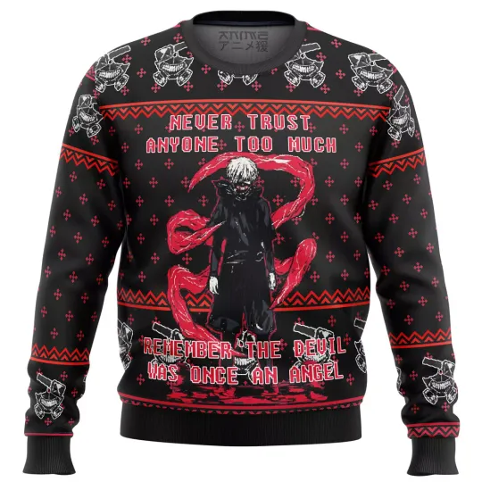 Toky Ghoul Trust Ugly Christmas Sweater