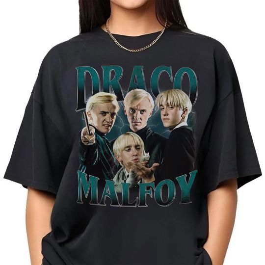 Vintage Draco Malfoy T-Shirt, Gift For Women and Man Unisex T-Shirt