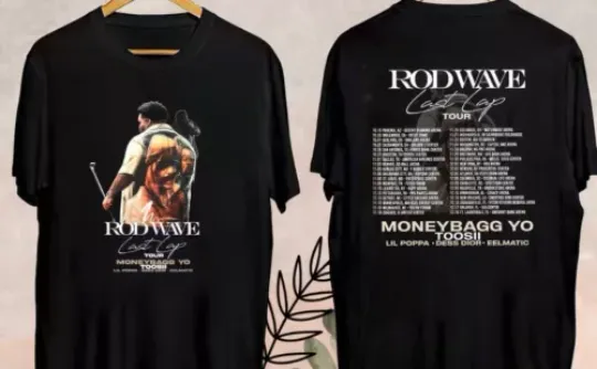 Rod Wave Last Lap Tour 2024 T-Shirt, The Last Lap Tour Shirt