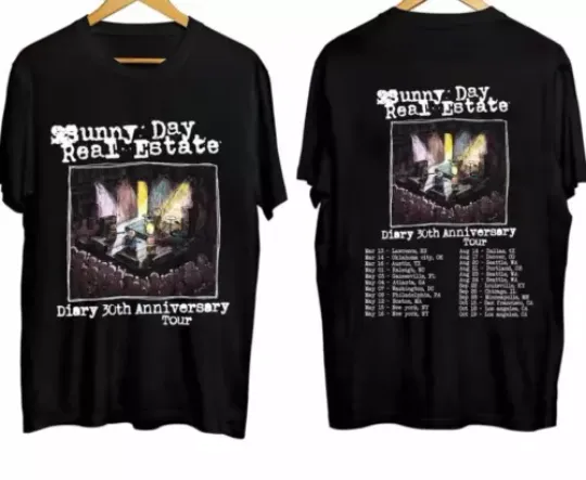 Sunny Day Real Estate - 30th Anniversary Tour 2024 Sunny Day Real shirt