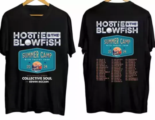 Hootie And The Blowfish - Summer Camp with Trucks Tour 2024shirt